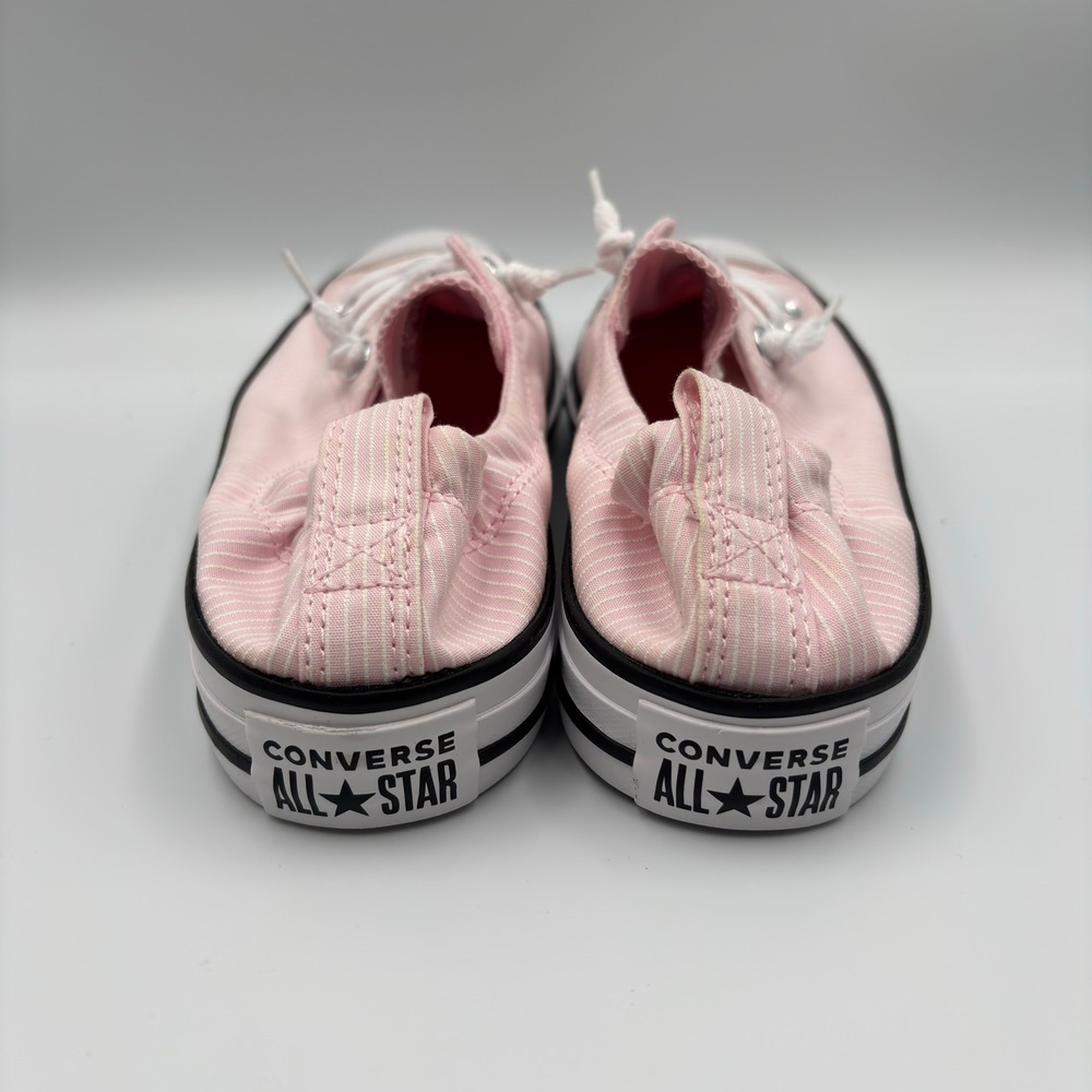 Converse Light Pink Canvas Low-Top Sneakers - Picture 6 of 12